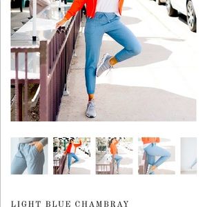 Albion Fit LIGHT BLUE CHAMBRAY JETSETTERS